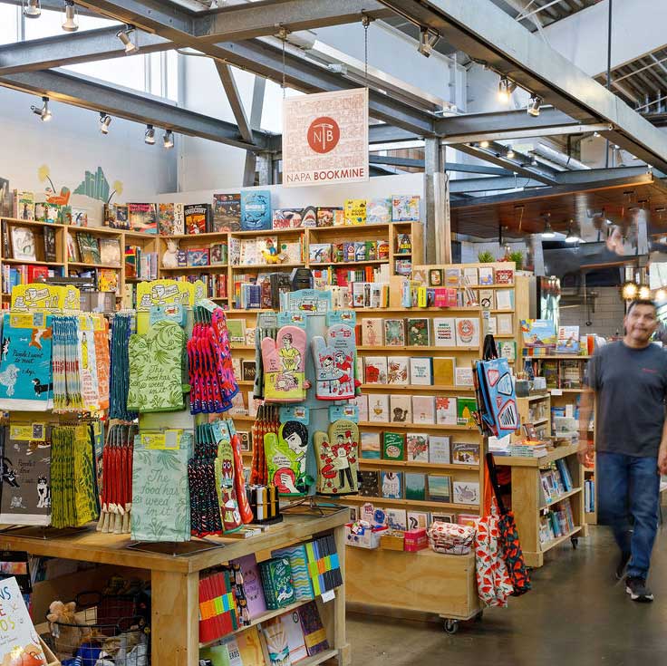 View of bookstore