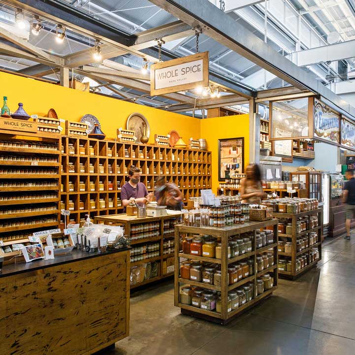 Spice Store in Oxbow Public Market Napa
