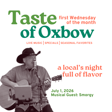 taste of oxbow banner qith musical guest smorgy